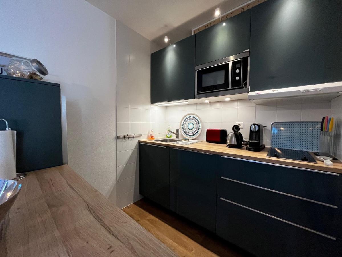 Bel Appartement T3 Avec Jardin, Piscine Et Parking, Proche Plage A Hendaye - Fr-1-239-739 Bagian luar foto